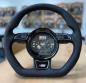 Preview: Lenkrad neu bezogen, passend für Audi A3, A4, A6 4G, A8, Q3 und Q7 S Line, Design A679